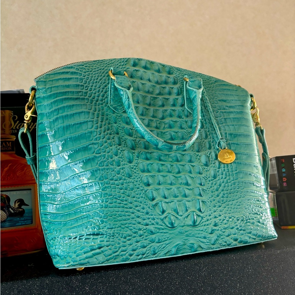 Mermaid Green Brahmin Bag